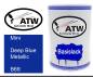 Preview: Mini, Deep Blue Metallic, B69: 500ml Lackdose, von ATW Autoteile West.